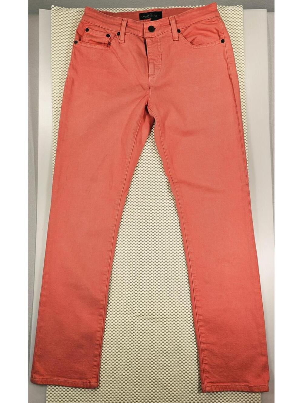 Lauren Jeans Co. Ralph Lauren Coral Pants size 6